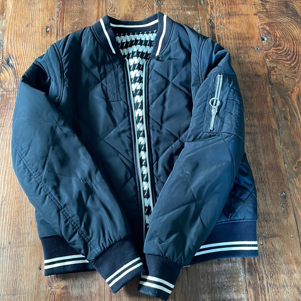 BCBG Reversible Bomber Jacket